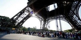 Továbbra sem látogatható az Eiffel-torony sztrájk miatt Továbbra sem látogatható az Eiffel-torony sztrájk miatt