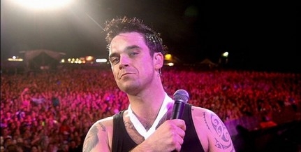 Robbie Williams szerdán a Groupama Arénában lép fel